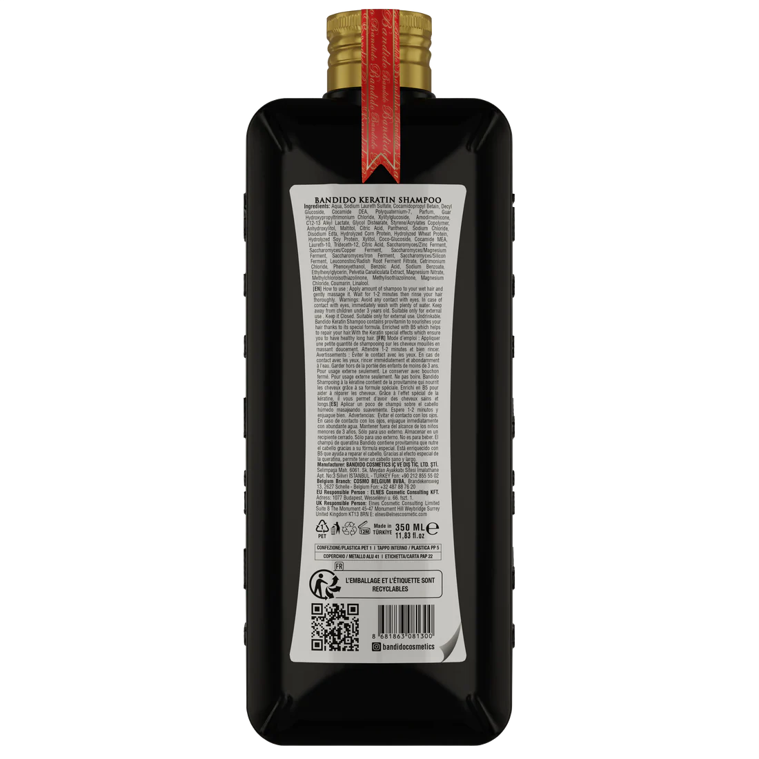 KERATIN SHAMPOO 350ML